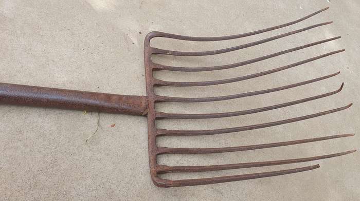 Vintage coal fork as per photo