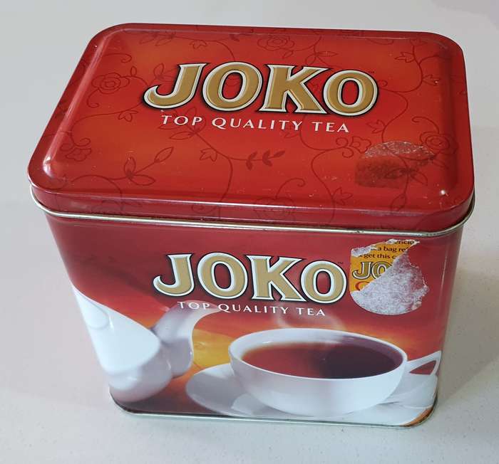 JOKO tea tin as per photos