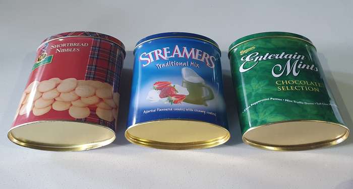 3 tins as per photos