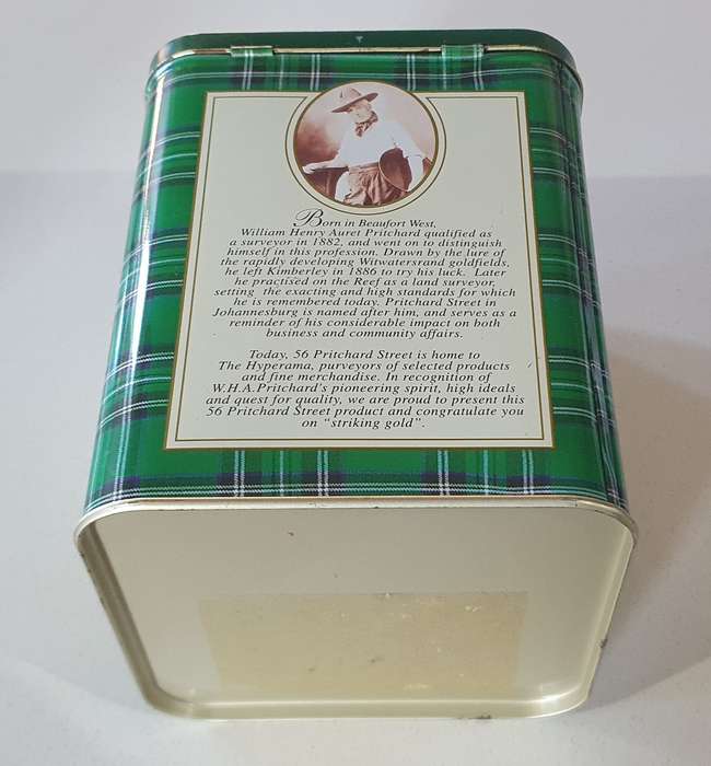 56 PRITCHARD STREET tin as per photos