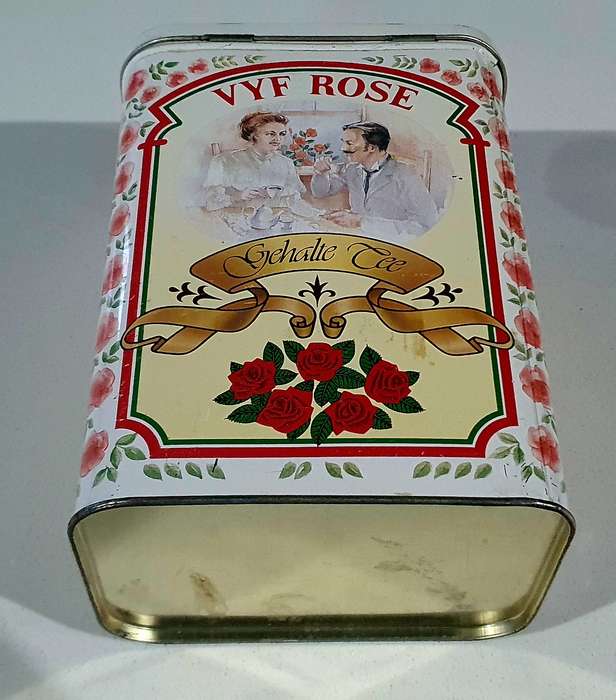 FIVE ROSES TEA tin as per photos