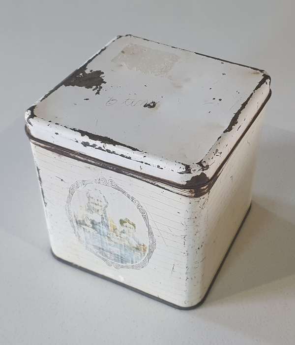 MAZAWATTEE TEA tin as per photos