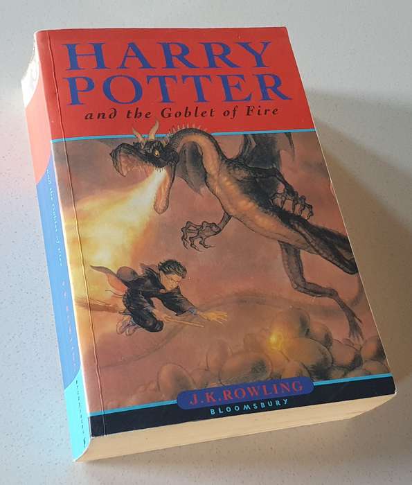 HARRY POTTER and the Goblet of Fire, soft cover - first edition - by J.K.Rowling