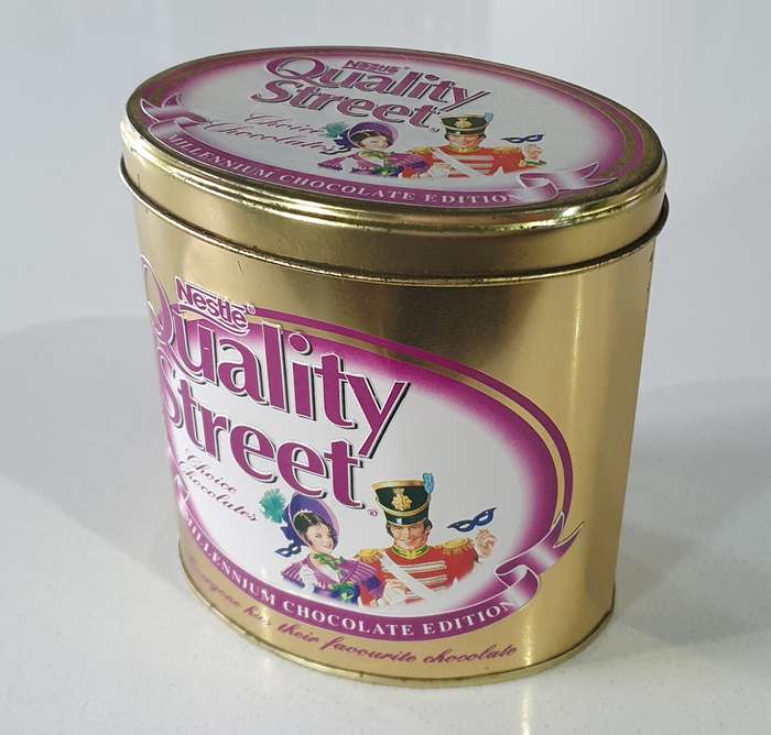 Nestle QUALITY STREET tin as per photos