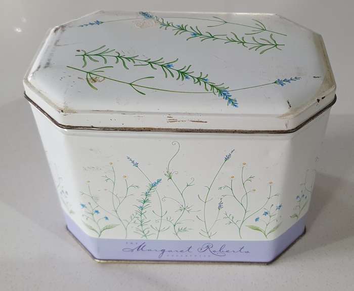 Margaret Roberts tin as per photos