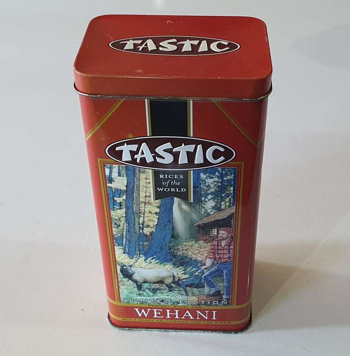 TASTIC RICE WEHANI tin as per photos