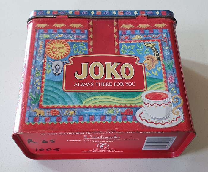 JOKO tea tin as per photos