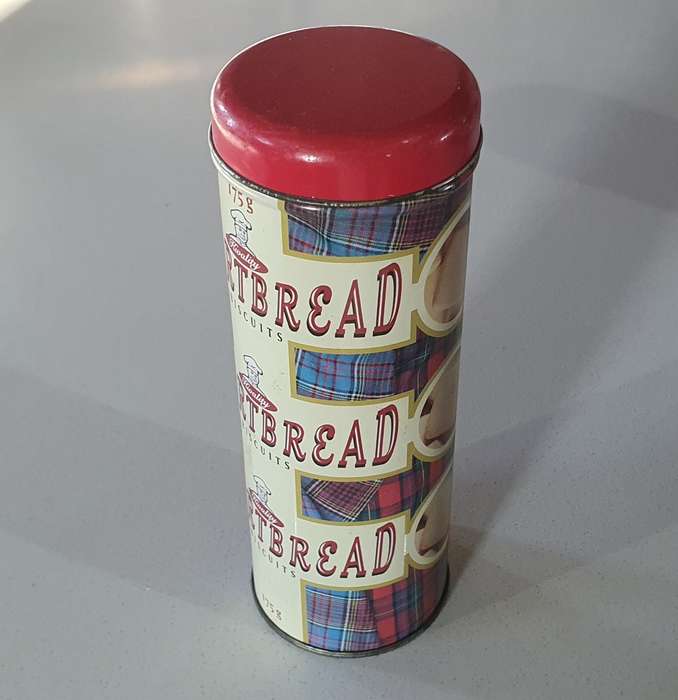 SHORTBREAD BISCUIT tin as per photos