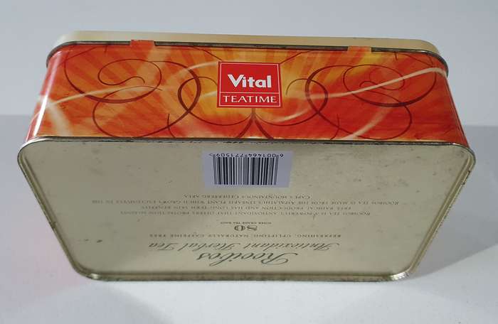 ROOIBOS tea tin as per photos