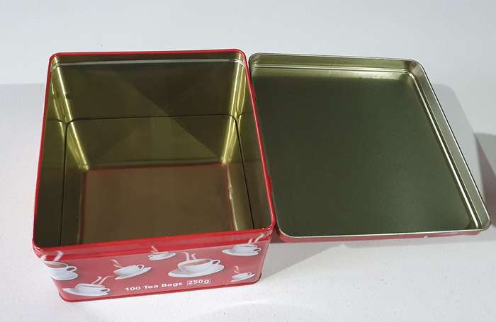 GLEN tea tin as per photos
