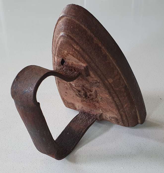 Vintage cast iron, coal stove Sad Iron as per photo