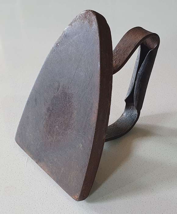 Vintage cast iron, coal stove Sad Iron as per photo