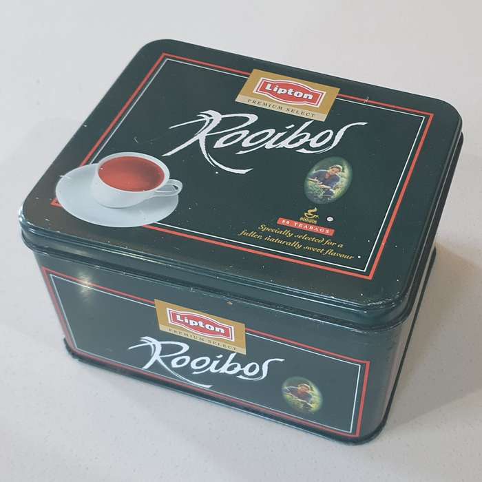 ROOIBOS TEA tin as per photo