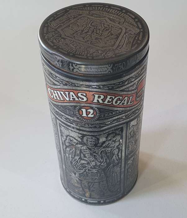 CHIVAS REGAL tin as per photos