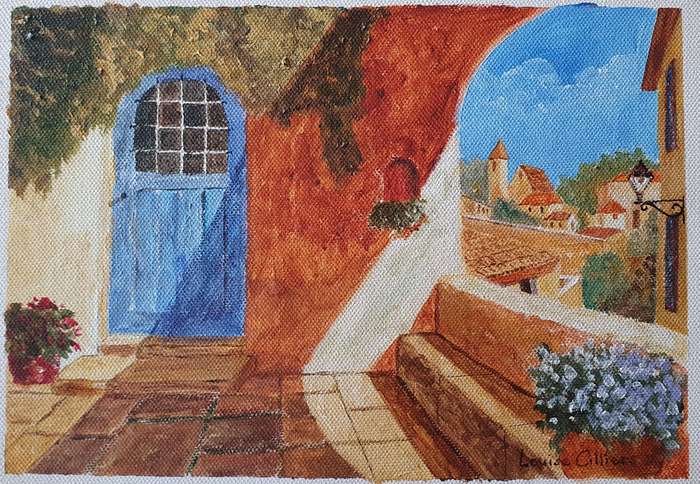 Original LOUISE CILLIERS oil painting as per photos