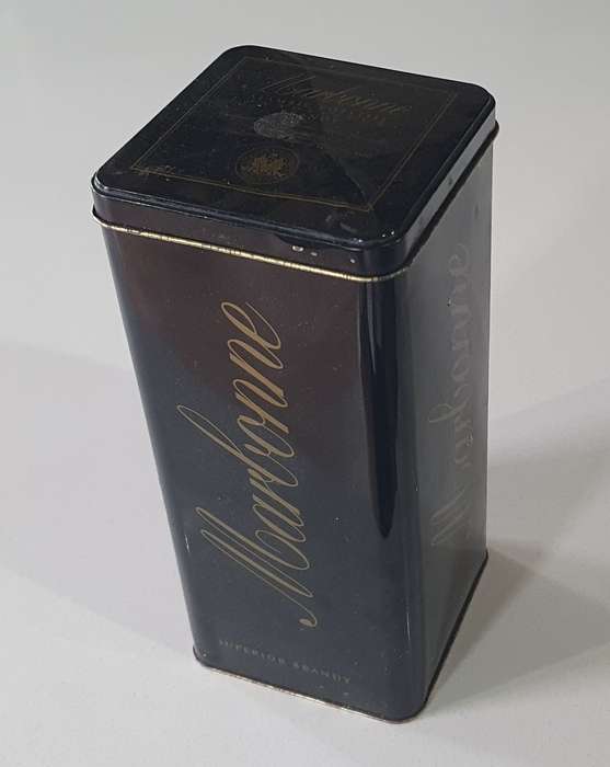 MARBONNE BRANDY tin as per photos