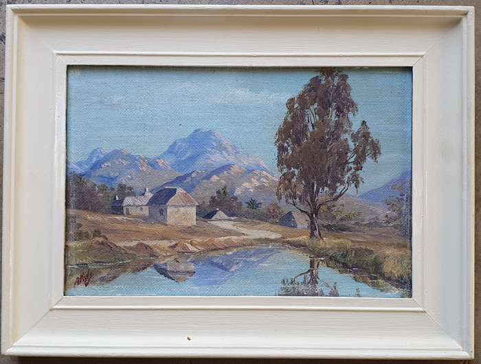 Original oil painting by A. Kyle