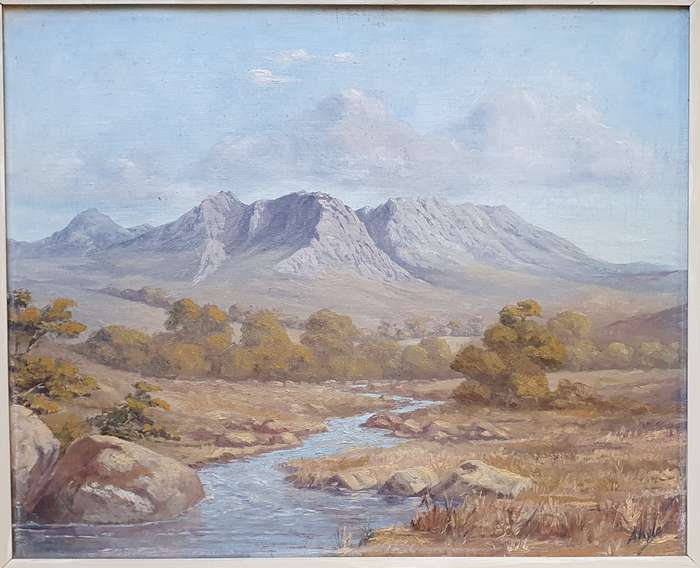 Original oil painting by A. KYLE