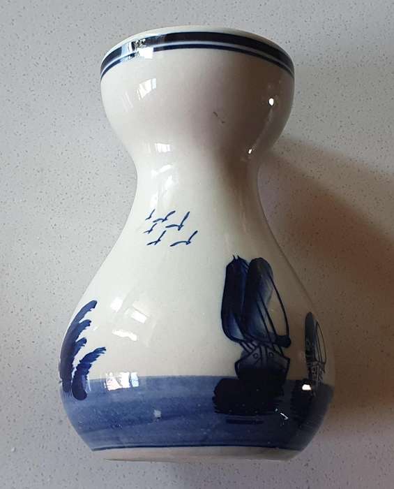 Blue and white vase - as per photo