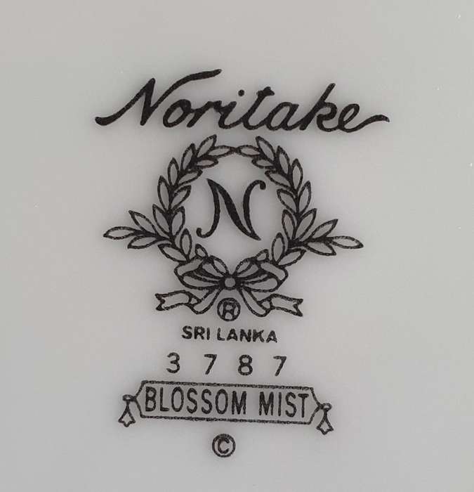 NORITAKE BLOSSOM MIST plate as per photos