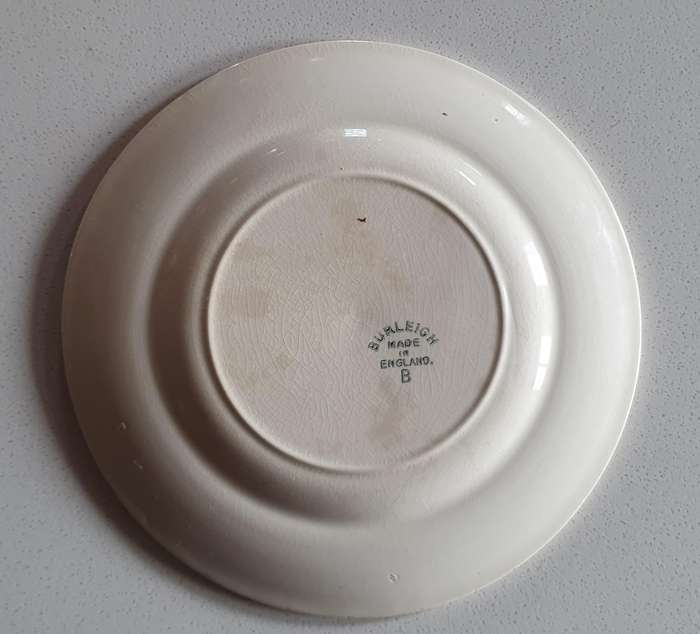 BURLEIGH made in England plate as per photos
