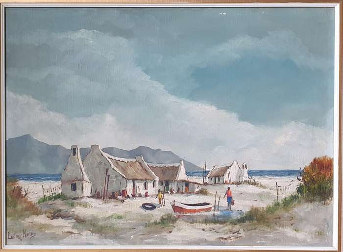 LUTHER MARAIS - Original framed oil painting
