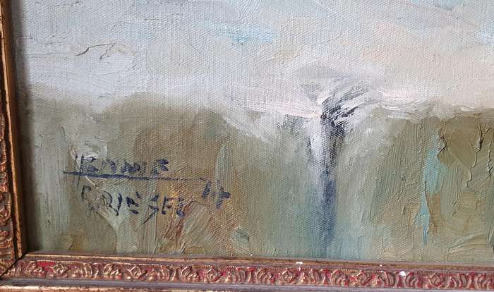 HENNIE GRIESEL - Original framed oil painting