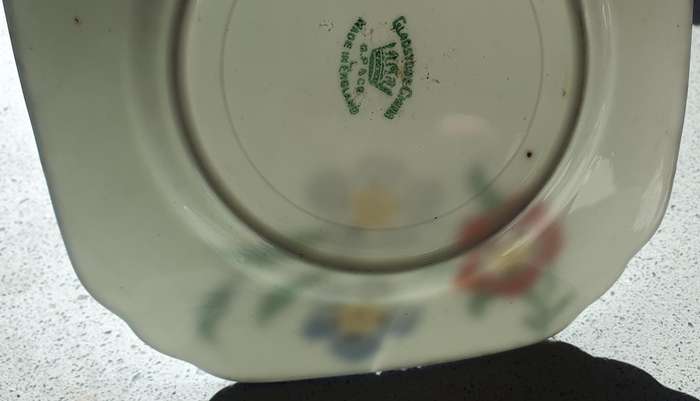 Gladstone China plate - made in England as per photos