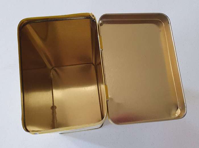 Maizena cornflour tin as per photo.