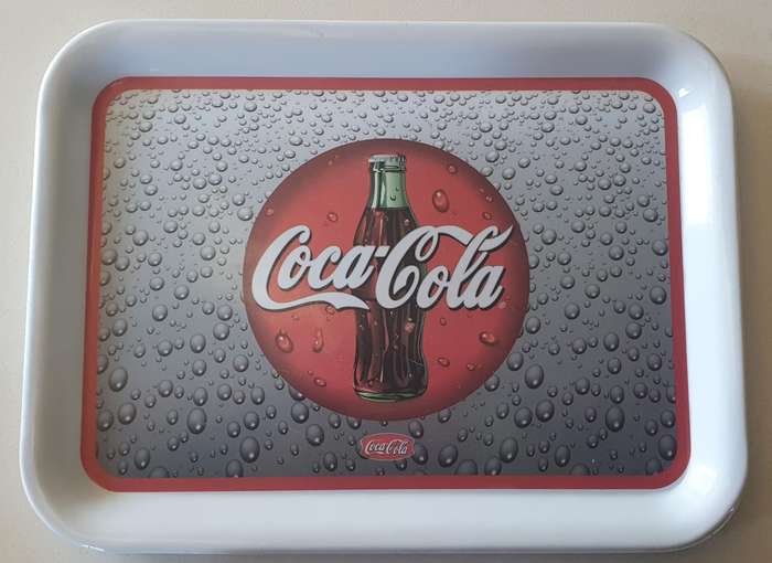 Plastic Coca Cola serving tray as per photos