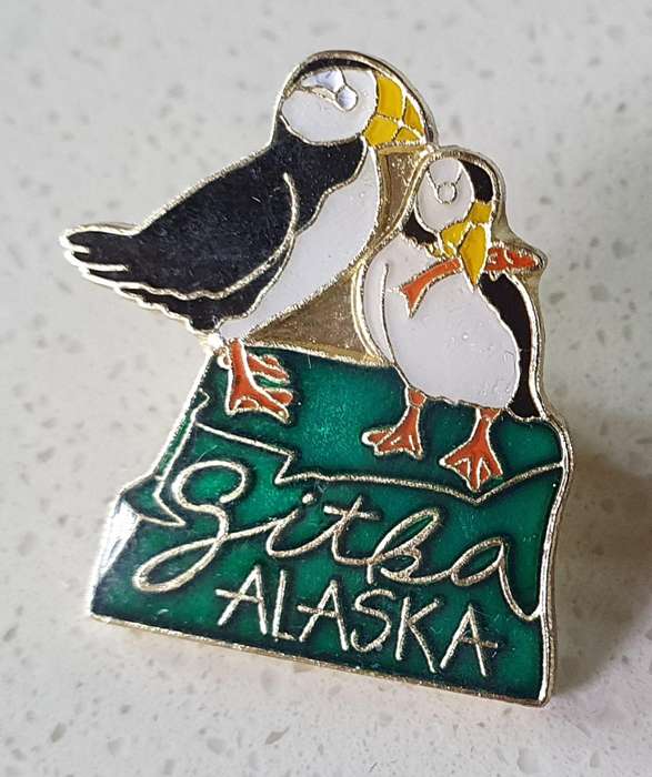ALASKA TRAVELING PIN as per photo