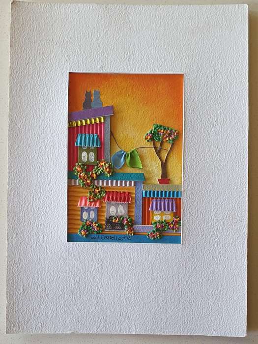 Mixed medium artwork as per photo