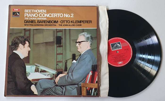 Beethoven piano concerto no.2 - vintage vinyl LP as per photo