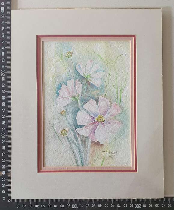 Original water colour painting by Ina Bergh