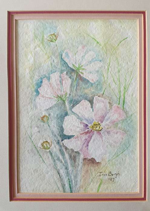 Original water colour painting by Ina Bergh