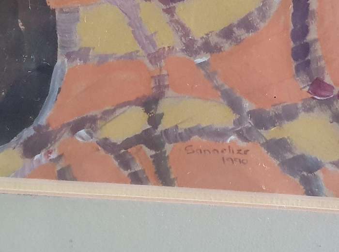 Original SANNELIZE painting as per photos