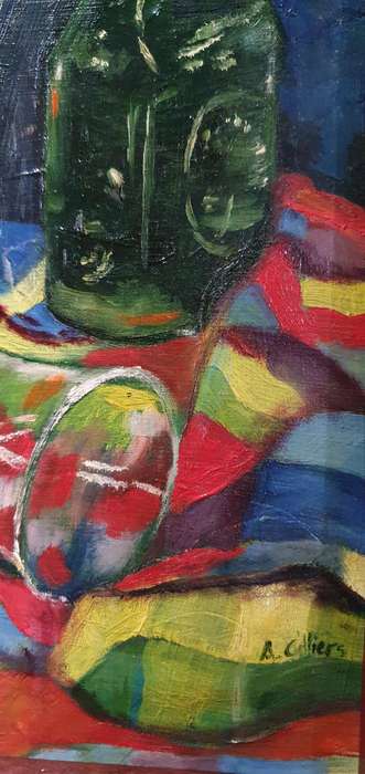 Original A. CILLIERS acrylic painting as per photos