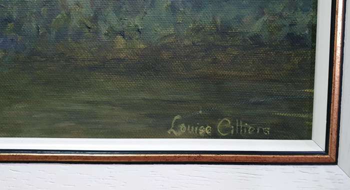 Original LOUISE CILLIERS oil painting as per photos