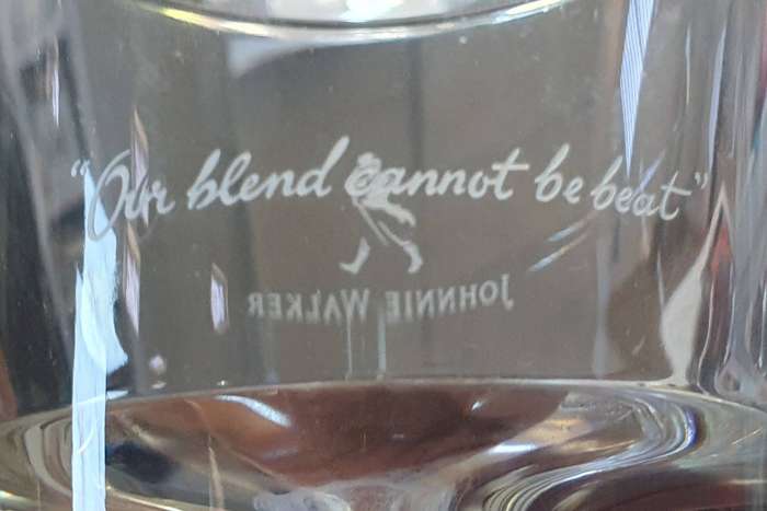 JOHNNY WALKER GLASS as per photos
