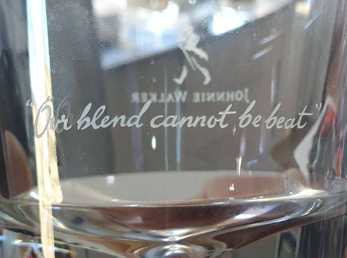 JOHNNY WALKER GLASS as per photos