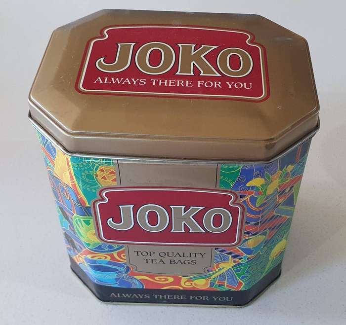 JOKO tea tin as per photo