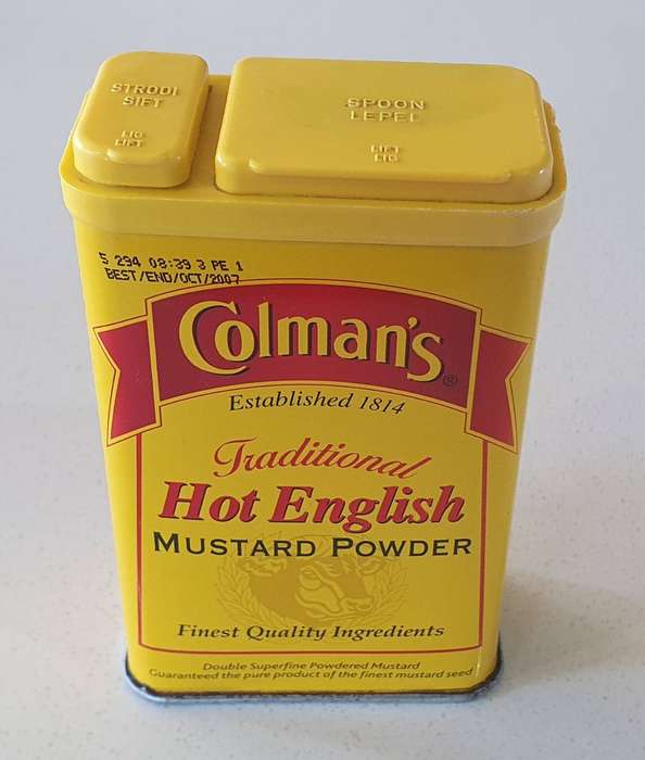 COLEMAN's mustars powder tin as per photo