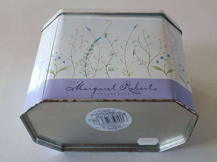 MARGARET ROBERTS tin as per photo