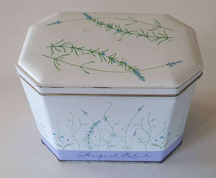 MARGARET ROBERTS tin as per photo