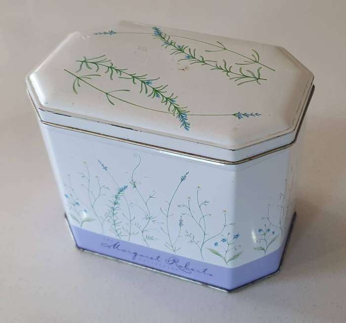 MARGARET ROBERTS tin as per photo