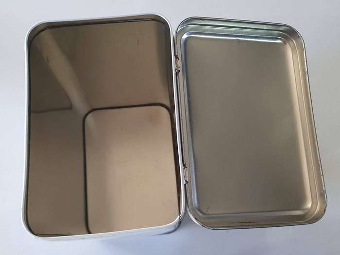 CRUNCHIE BISCUITS tin as per photo