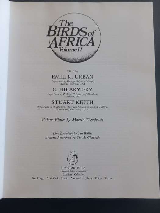 The Birds of Africa, Gamebirds to Pigeons - Volume 2