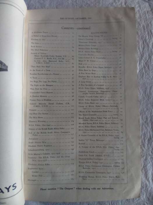 "The Outpost"  1890-1940 Jubilee and Christmas number 1940