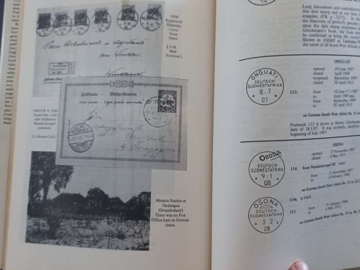 The Postage Stamps and Cancellations of the Post Offices in German South West Africa