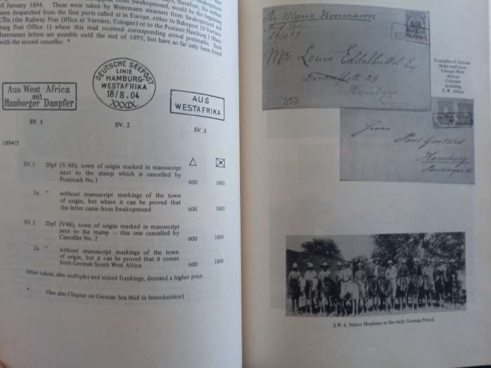 The Postage Stamps and Cancellations of the Post Offices in German South West Africa